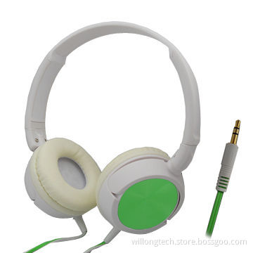 Wired Headphones, Dynamic Stereo, Lightweight Design for Music